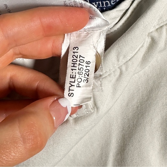 Vineyard Vines Cotton Chino Club Shorts Classic Preppy Light Khaki Men’s 33 - Picture 6 of 9